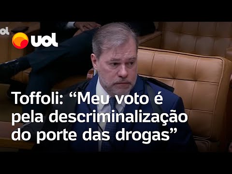 STF forma maioria para descriminalizar porte de maconha; assista ao voto de Toffoli