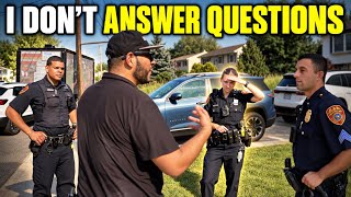 Cops Get Called 3X For A Peaceful Protest! 1st Amendment Is Under Attack!