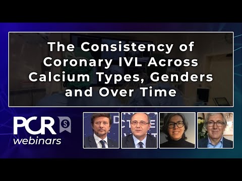 The Consistency of Coronary IVL Across Calcium Types, Genders and Over Time