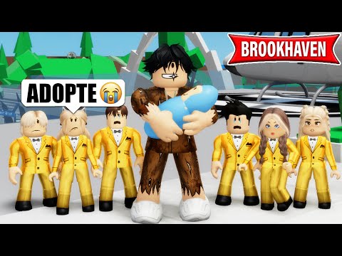 J'AI ADOPTÉ TOUS LES ENFANTS RICHES SUR BROOKHAVEN ! ROBLOX