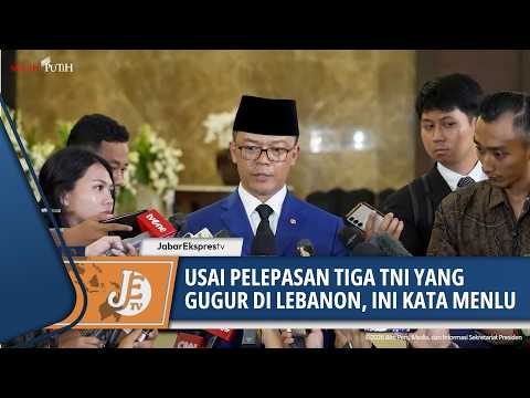 USAI UPACARA PELEPASAN TIGA PRAJURIT TNI YANG GUGUR DI LEBANON, INI KATA MENLU SUGIONO