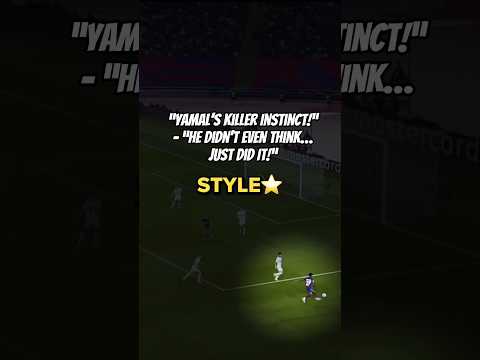 Yamal Didn’t Think… He Just KNEW!” #shorts #football