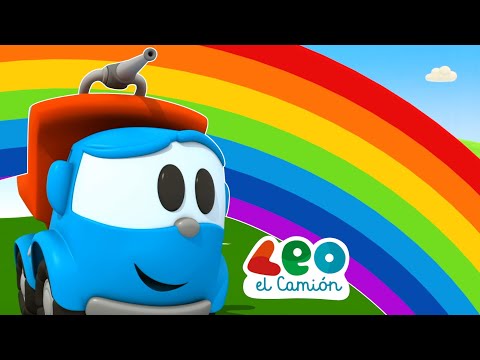 Leo el Pequeño Camión - Aprendemos los colores en español con Leo - Carritos para niños