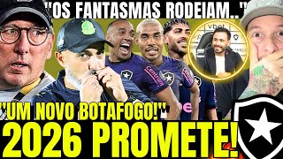 BOTAFOGO PREPARA UMA REVIRAVOLTA PARA 2026, mesmo com FANTASMAS rodeando o NILTÃO! | DAVIDE FICA? 