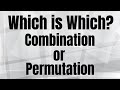 Permutations and Combinations Concepts