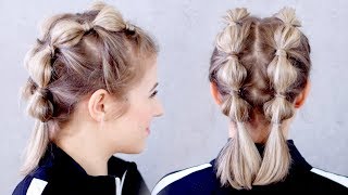 7 Easy Gym Workout Short Hairstyles Tutorial Milabu Videos