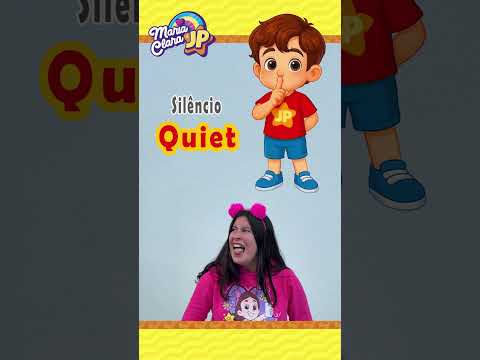 Vamos aprender os opostos em inglês com Maria Clara e JP!