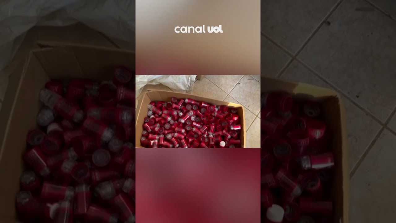 Polícia faz operação e duas pessoas são presas por falsificar bebidas alcoólicas em SP veja vídeo