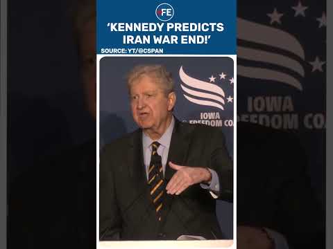 ‘The War Will End Within Six Months’: John Kennedy Makes Bold Iran Prediction | #shorts #viralshorts
