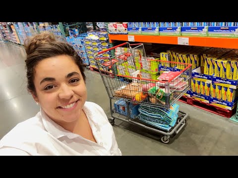 Fun Summer Costco Shopping for a HUGE Freezer Meal Prep DAY!