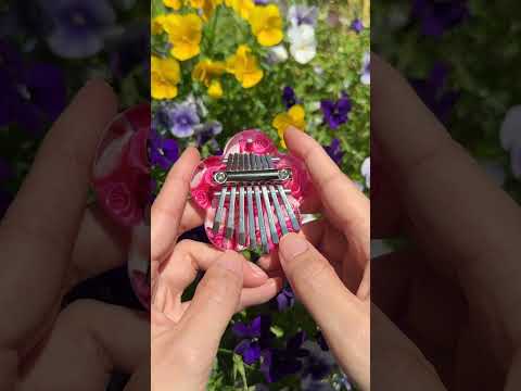 400円のカプセルトイ🎶カリンバ奏者が8音カリンバを弾いてみた / ガチャガチャ