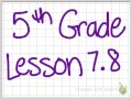 Multiplying Mixed Numbers and Fractions