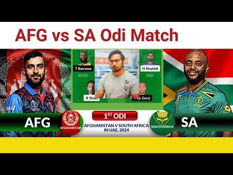 AFG vs SA Dream11 Prediction|AFG vs SA Dream11 Team|Afghanistan vs South Africa Dream11 1st OdiMatch