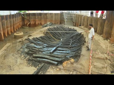 Rendkívüli, 1300 éves hajóroncs feltárásán dolgoznak francia régészek