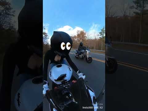 they’re sick of me 😂 #biker #motorcycle #viral #girl #bikergirl
