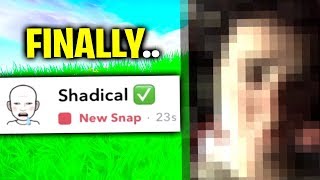 face reveal leaked on snapchat fortnite - gronky fortnite face reveal