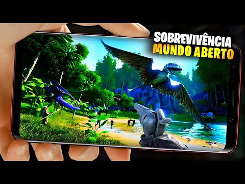 SAIU ARK ULTIMATE MOBILE, o MELHOR JOGO de SOBREVIVÊNCIA para Celular Android