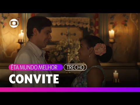 Candinho convida Dita para ir morar em sua casa com a tia e o filho | Êta Mundo Melhor | TV Globo