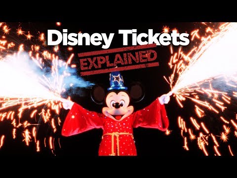 Disney World Tickets EXPLAINED