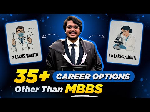 No Drop for NEET 2026? 35+ Best Highest Paying Career Options Other Than MBBS for PCB Students