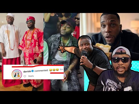 Davido LAUGH At Lucky Udu & Burna Boy while at Tunde Ednut Birthday