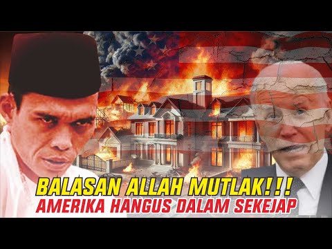 HANCUR LEBURR!!! AMERIKA KEBAKARAN DAHSYAT, BALASAN TELAK DARI ALLAH ATAS AROGANNYA