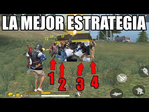 La Mejor Estrategia Para Matar MUCHOS Enemigos FREE FIRE