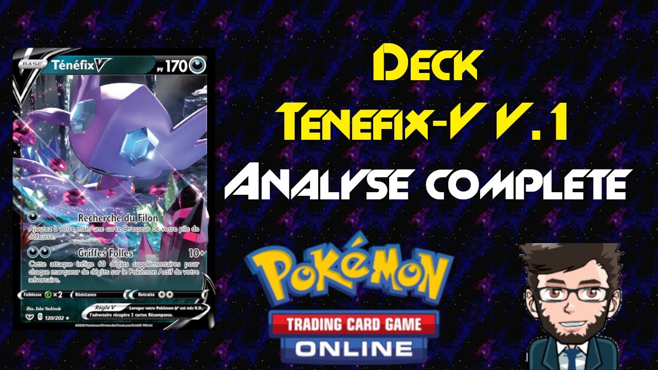 Analyse complète #33 du deck standard Ténéfix-V V.1 sur Pokémon TCG Online