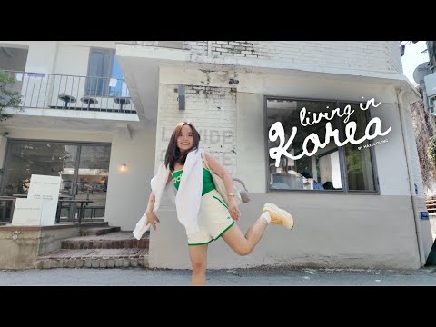 Living in Korea | raw 6am-8pm day in my life, working in cafes, enrolling in dance class