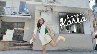 Living in Korea | raw 6am-8pm day in my life, working in cafes, enrolling in dance class