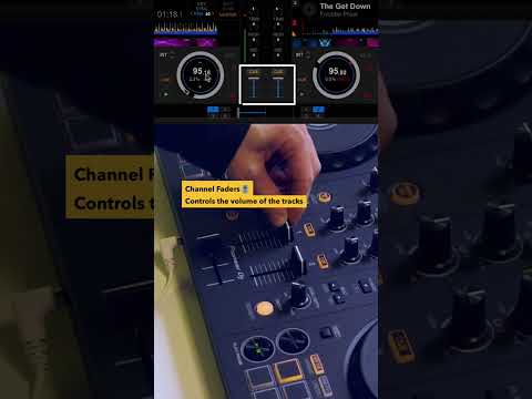 Beginner mixing tips - How to mix two tracks on the DDJ-FLX4 #shorts