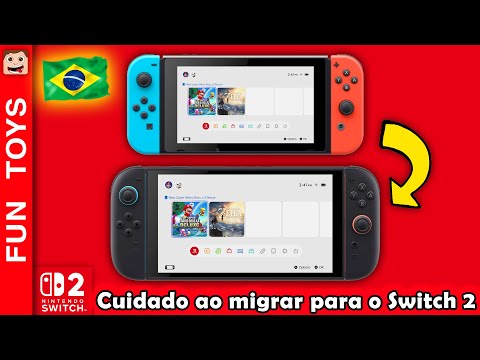 CUIDADO: Veja como migrar c/ segurança seus dados do SW1 p/ o Switch 2 - Dublado em Português BR 🇧🇷