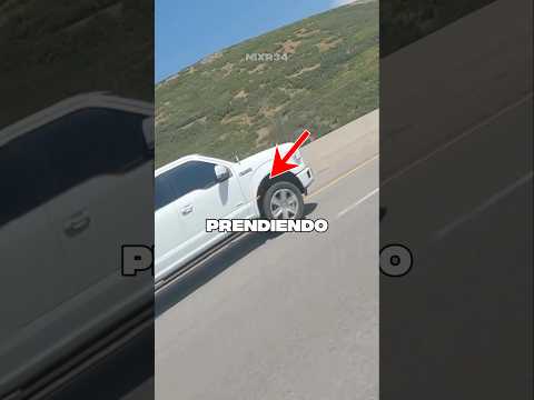 Motociclista Encuentra una Camioneta en llamas y Salva al Conductor (themountainmiller)