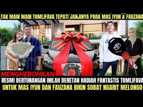 Mas Iyun & Fauzana Melotot Tak Percaya Saat Terima Hadiah Dari Papi Tomlifava Usai Resmi Bertunangan