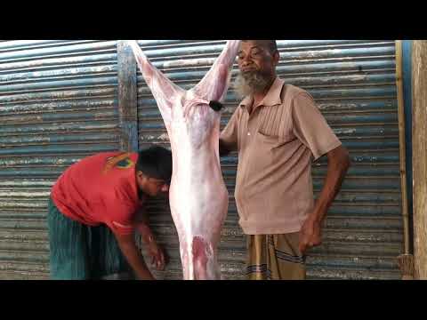 Full Goat Cutting Process In 10 Minutes || Pro Goat Cutting Technique - Clean Every time