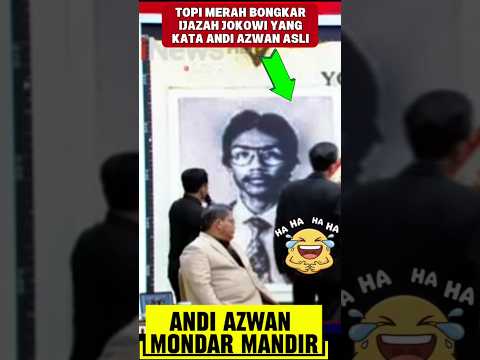 Andi Azwan Mondar Mandir Gelisah #shorts #viral #ijazahjokowi #ijazahpalsu #lucu #ngakak #trending