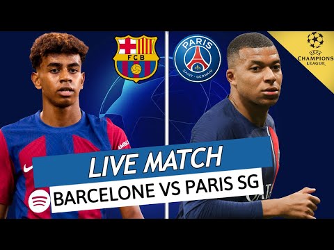 🔴 BARCELONE - PSG LIVE / 🔥ALLEZ PARIS! / 🚨LA VICTOIRE OU RIEN! / LIGUE DES CHAMPIONS / UCL / LDC