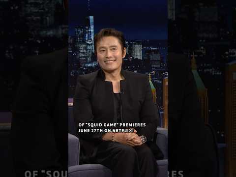 #LeeByunghun shares an exclusive clip from #SquidGame 3 👀 #SquidGame3 #FallonTonight