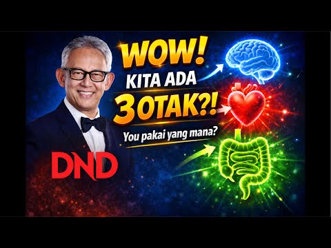 WOW! Kita ada 3 otak rupanya! You pakai yg mana?...