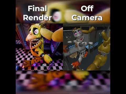 NOT CUTE ANYMORE Withered Chica FNAF Animation (BTS)