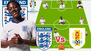 Mainoo & Maguire Call up ✅ ~ England Vs Uruguay Potential 4-3-3 Line up in UEFA Euro Season 2025/26