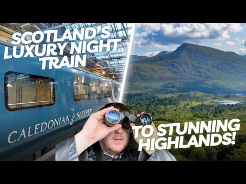 Taking Scotland's INCREDIBLE Sleeper Train to a Private Nature Reserve (Highland Titles)