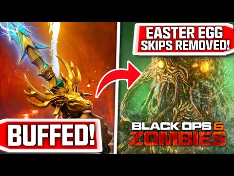 HUGE NEW BO6 ZOMBIES UPDATE BUFFS & NERFS SWORDS, REMOVES EE SKIPS... (Black Ops 6 2025 UPDATE)