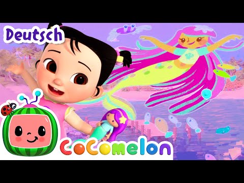 Das Meerjungfrauenlied 🧜‍♀️ CoComelon Deutsch | Cartoons und Kinderlieder