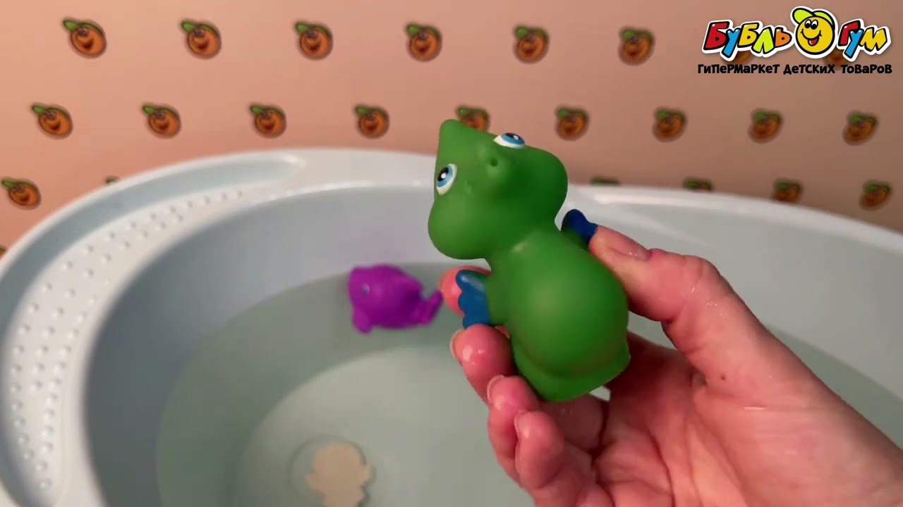 Набор игрушек для ванны Lanson Toys Подводный мир 6шт с 3лет в ассортименте - видео Набор игрушек для ванны Lanson Toys Подводный мир 6шт с 3лет в ассортименте - видео