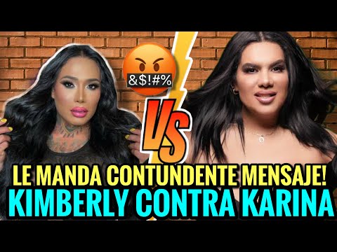 KIMBERLY BALCONEA A KARINA TORREZ! 😱😱