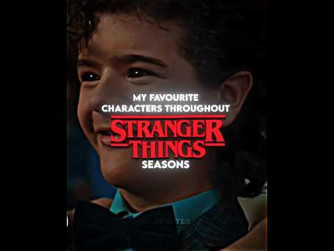 My favourite characters throughout ST seasons🌟✨ #strangerthings#strangerthingsedit#steveharrington
