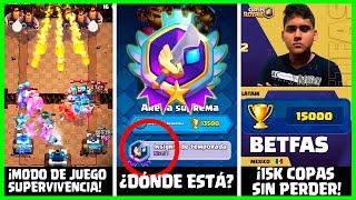 ¿Dónde ESTÁ la INSIGNIA de JULIO? ¡NUEVO MODO DE JUEGO! Noticias Clash Royale Seaon 73