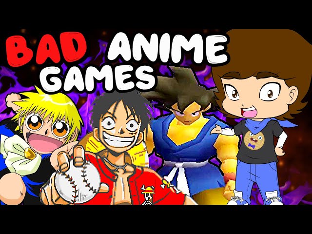 BAD ANIME GAMES! - ConnerTheWaffle