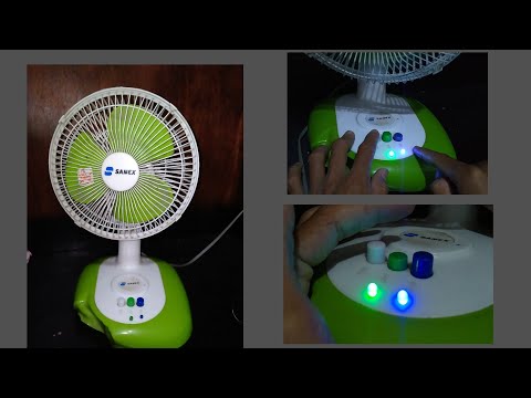 Modif kipas angin pasangin lampu led